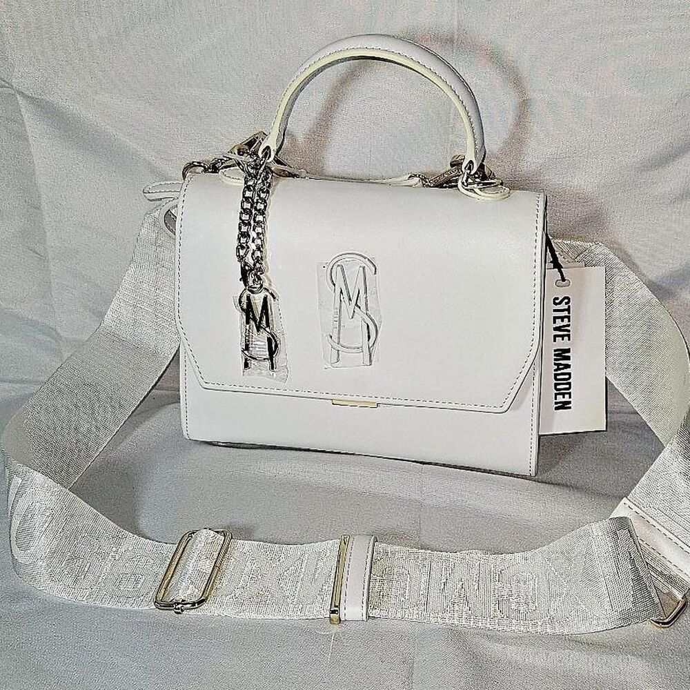 Steve-madden Women's White and Gold Bag